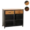 Commode HWC-N28, armoire, roulettes 2 tiroirs, structure 3D Voir les images du produit 8