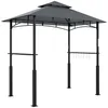 Grillpavillon mit LED-Licht, Gartengrillzelt Produktbild-Vorschau 2