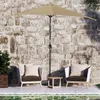 Angel Living 250cm Halbrund Sonnenschirm, Produktbild-Vorschau 11