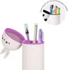Legami VKA0014, Weiches Federmäppchen, Silikon, Weiß, Produktbild-Vorschau 3