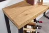 Stolik konsolowy FineBuy, wykończenie dębowe / czarny, 120 Podgląd zdjęcia produktu 5