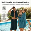 Komfortec 8er Handtuch Set aus 100% Baumwolle, 4 Badetücher Produktbild-Vorschau 7