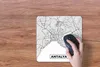 MuchoWow® Mauspad Mousepad Antalya - Stadtplan - Schwarz Produktbild-Vorschau 3