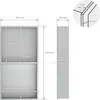 LuxeBath Wandnische Doppel aus Edelstahl, 30x60x10 cm, Produktbild-Vorschau 7