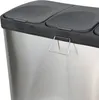 Mülleimer, 3 x 20L, silber, 64,5x41x57cm Produktbild-Vorschau 9
