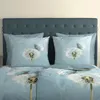 Good Morning Wendebettwäsche Papillon" blau 1x 135x200 cm + Produktbild-Vorschau 3