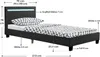 Juskys Polsterbett Paris 90 x 200 cm mit LED, Lattenrost & Produktbild-Vorschau 14