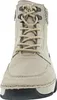 Front view of a beige high-top sneaker boot. Anteprima dell’immagine prodotto