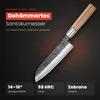 PAUDIN HB10 Santoku-Küchenmesser 17,5 cm – Hochwertiges, Produktbild-Vorschau 2
