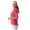 UYN Run Fit kurzarm Laufshirt Damen pink peacock S Produktbild-Vorschau 7