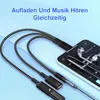 USB-C-Audioadapter 3-in-1, Typ-C-auf-Klinke-Adapter mit Produktbild-Vorschau 5