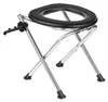 Tragbare Campingtoilette 160 kg Belastbar, Faltbare Produktbild-Vorschau 12
