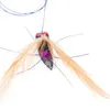 Spielanhänger für Katzenangel · Fliege mit Feder & Draht · Produktbild-Vorschau 5