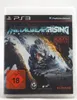 The image shows the front cover of a PlayStation 3 game case for Metal Gear Rising: Revengeance. Produktbild-Vorschau