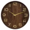 Atmosphera Wanduhr/wanduhr - Woody - Dia 55 cm - Holz - Produktbild-Vorschau 1