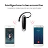 A Bluetooth headset is shown connecting to two smartphones, one displaying music and the other a dial pad. Produktbild-Vorschau