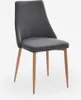 Stuhl gepolstert modern aus Stoff für Esszimmer und Küche Produktbild-Vorschau 1