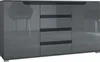 Vladon Sideboard Sylt V1, Kommode mit 2 Türen und 4 Produktbild-Vorschau 1