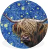 MuchoWow® Rundes Wandbild - Runde Bilder Van Gogh - Produktbild-Vorschau 1