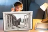 MuchoWow® Laptop Aufkleber Sticker Cover Durchblick - Holz Produktbild-Vorschau 3