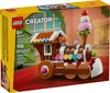 Serie LEGO Holiday: Trenino di pan di zenzero (40777) Anteprima dell’immagine prodotto 1