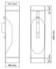 Regenrohrklappe Kupfer DN 100 inkl. Adapter Produktbild-Vorschau 7
