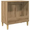 vidaXL Waschbeckenunterschrank Artisan-Eiche 58x33x60 cm Produktbild-Vorschau 7
