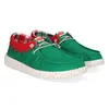 HEYDUDE Wendy Holiday Elf Damen Weihnachtsschuhe Green/Red Produktbild-Vorschau 2
