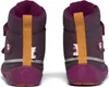 A pair of purple children's boots shown from the back. Produktbild-Vorschau
