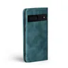 A teal flip-style phone case for a Google Pixel 7 is shown against a white background. Produktbild-Vorschau