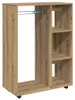 vidaXL Wieszak na ubrania Artisan dąb 80x40x110 cm materiał Podgląd zdjęcia produktu 1