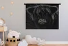 MuchoWow® Wandteppich Wandbehang Vorderansicht Nahaufnahme Produktbild-Vorschau 3