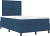 Boxspringbett mit Matratze mit Kopfteil Blau 120 x 190 cm Produktbild-Vorschau 5