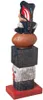 NFL Tiki Totem Pfahl New England Patriots Statue Football Produktbild-Vorschau 2