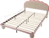 A bed frame without a mattress, shown from a slightly elevated side angle against a white background. Podgląd zdjęcia produktu