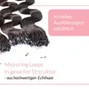 hair2heart Microring Extended capelli umani ondulati - 25 Anteprima dell’immagine prodotto 6