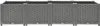 A front view of a long, modular raised garden bed. Náhled obrázku produktu