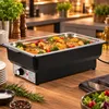 Mahlzeit buffetwarmer, 900 W, 220 V, roestvrijstalen Productafbeelding-voorbeeld 2
