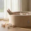 KiddyMoon guľatý bazén s loptičkami Velvet Ball Pool Náhľad obrázku produktu 3