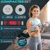 RE:SPORT® 2er Hanteln Set aus massivem Stahl Rot 2 x 10kg | Produktbild-Vorschau 4