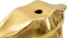 Mauro Ferretti Vase Mundlippe 23x8x12 cm gold Produktbild-Vorschau 4