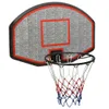 vidaXL Basketballkorb Schwarz 90x60x2 cm Polyethylen Produktbild-Vorschau 7