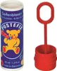 A bottle of PUSTEFIX Seifenblasen (bubble solution) and its accompanying bubble wand are shown against a white background. Anteprima dell’immagine prodotto