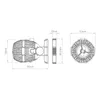 SunSun CW-110 pompa przepływowa 500-4000 l/h 10 W pompa Podgląd zdjęcia produktu 8