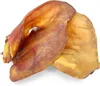 Two dried pig ears on a white background. Produktbild-Vorschau