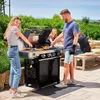 RÖSLE BBQ Gasgrill Videro G4-S Vario+ Schwarz mit Produktbild-Vorschau 2