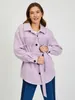 Orsay Hellviolette Winterjacke mit Fransenhemd Produktbild-Vorschau 1