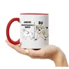 Andere Rechtsanwältinnen Du Tasse Rot  Pferd Einhorn Humor Produktbild-Vorschau 4