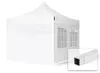 TOOLPORT 3x3m Stahl Faltpavillon, inkl. 4 Seitenteile, weiß Produktbild-Vorschau 1