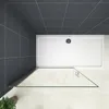 Walk in Duschkabine 90x195cm Pendel-Duschwand 6mm Nanoglas Produktbild-Vorschau 3